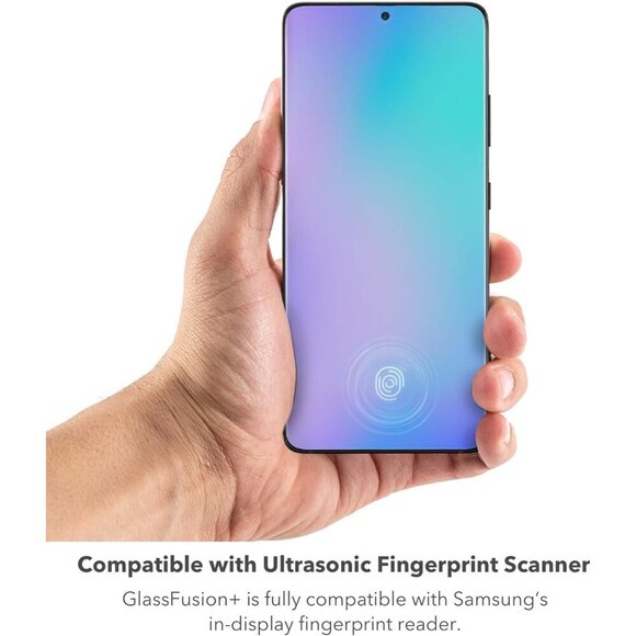 ZAGG InvisibleShield GlassFusion Glass Screen Protector Samsung GS21 Ultra - Picture 4 of 5